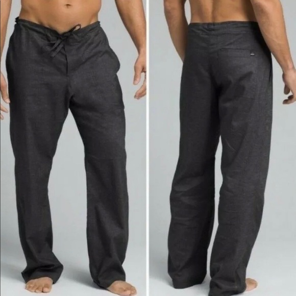 Mens Prana Hemp Sutra Yoga Pants 